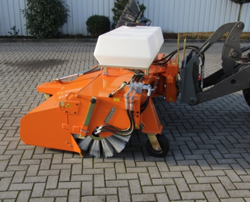 Easy change of bema sweeper due to dual system