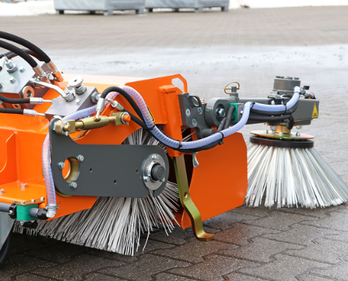 Sweeping roller of the sweeper Municipal Dual 450 from bema