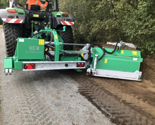 BKF1200 road maintenance with HEN AG