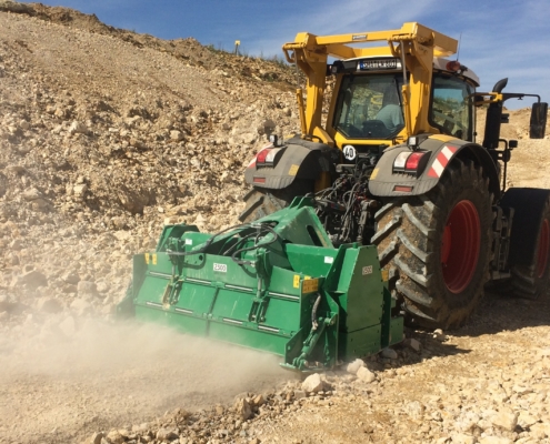 RBM-S forestry and stone tiller