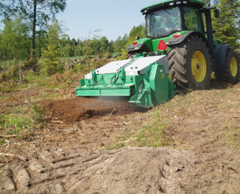 Recultivation with RBM-S stone tiller