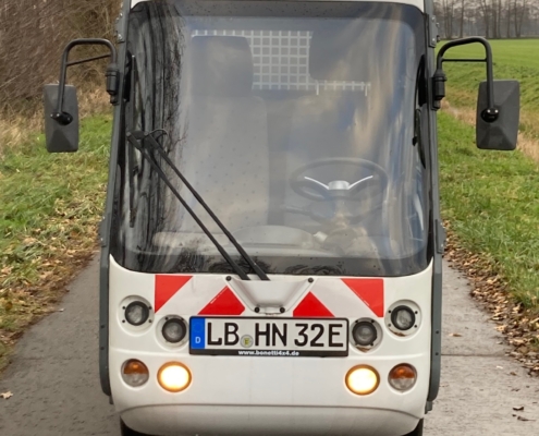 Vorderansicht von ECO-Mini Truck von Esagono Energia