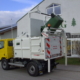 HEN Müllpressaufbau: Entleervorgang