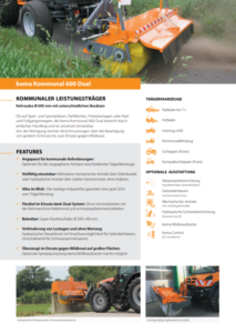 Prospekt: bema Kommunal Dual 600 | HEN Werksvertretungen