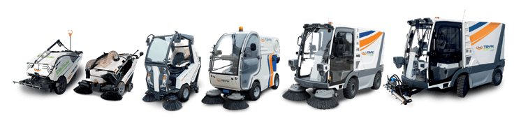 Tenax International: Produktpalette – Elektrische Straßenkehr- und Straßenreinigungsmaschinen