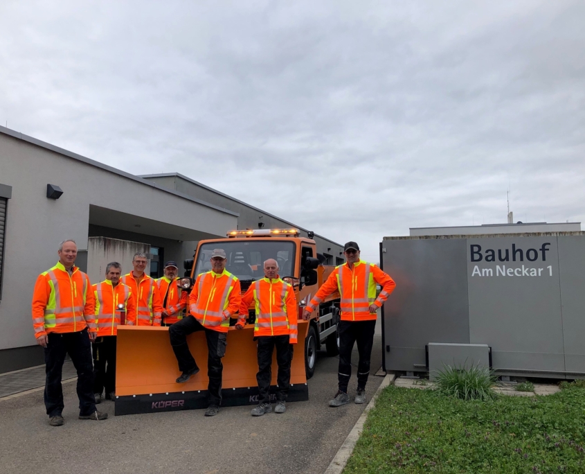 Bonetti F100X mit Container-Abrollsystem für den Bauhof in Gemmrigheim