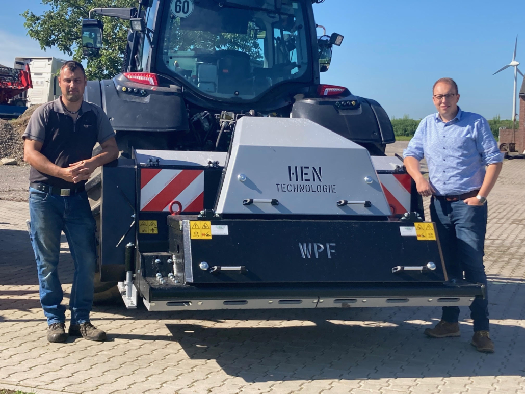 Auslieferung und Einweisung der WPF 200 über Fa. FTS Forsttechnik Sauerland GmbH