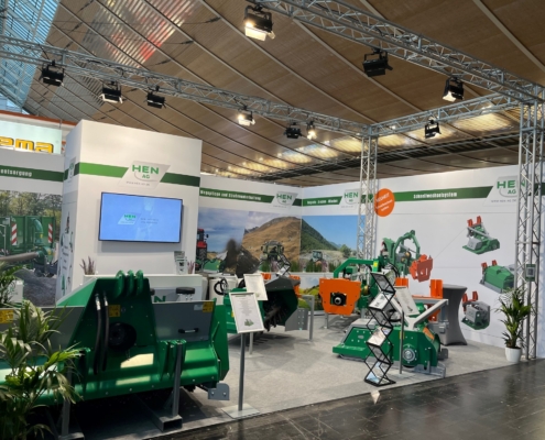 Die Hen-AG präsentiert Ihre Produkte auf der Agritechnica 2023