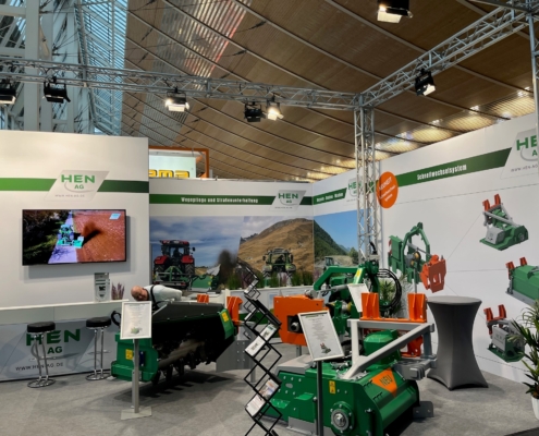 Die Hen-AG präsentiert Ihre Produkte auf der Agritechnica 2023