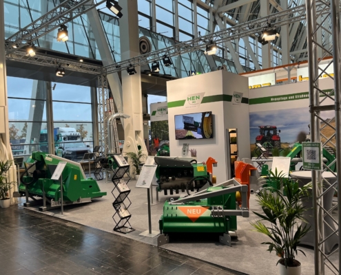 Die Hen-AG präsentiert Ihre Produkte auf der Agritechnica 2023