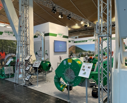Die Hen-AG präsentiert Ihre Produkte auf der Agritechnica 2023