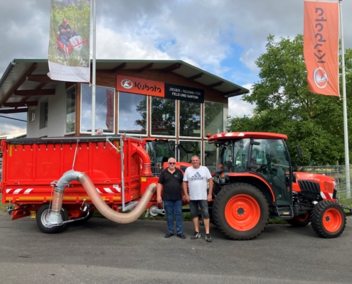 HEN Laubsaugwagen EDK 40 Blutorange