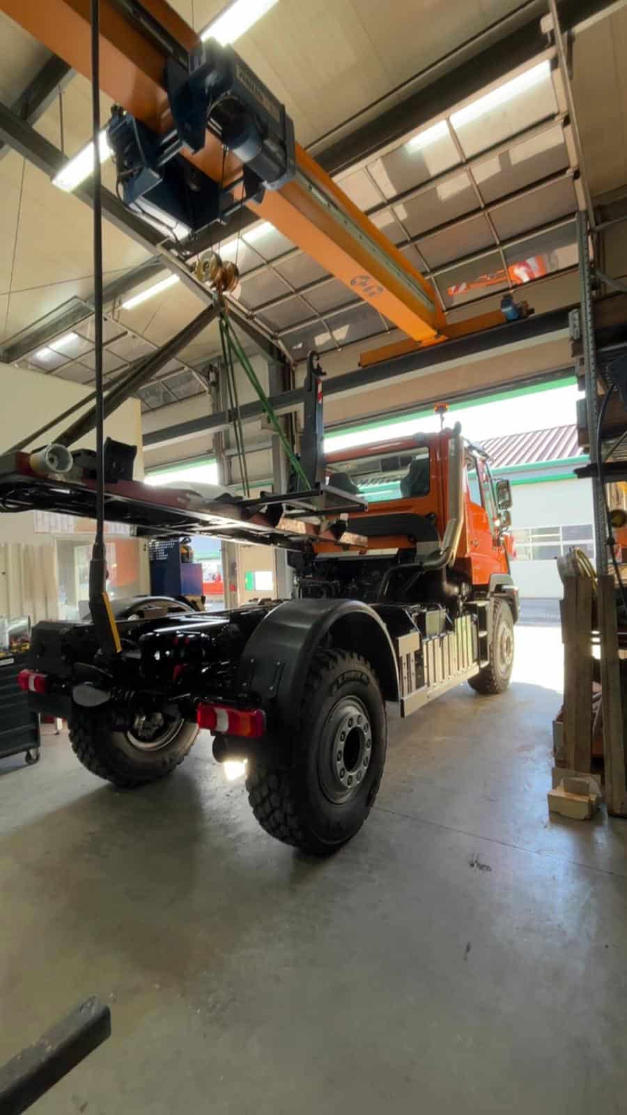 Montage Unimog 2