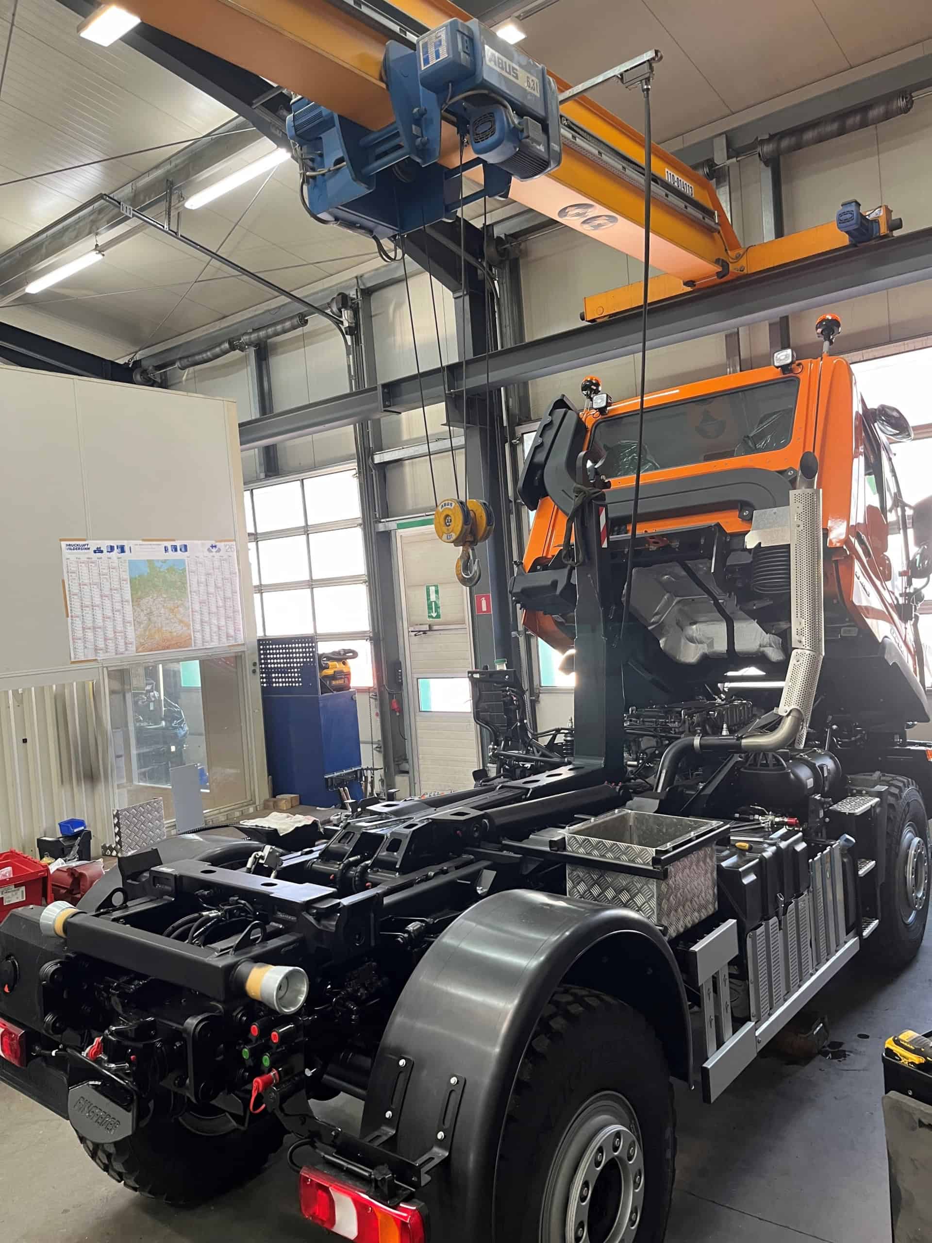 Montage Unimog