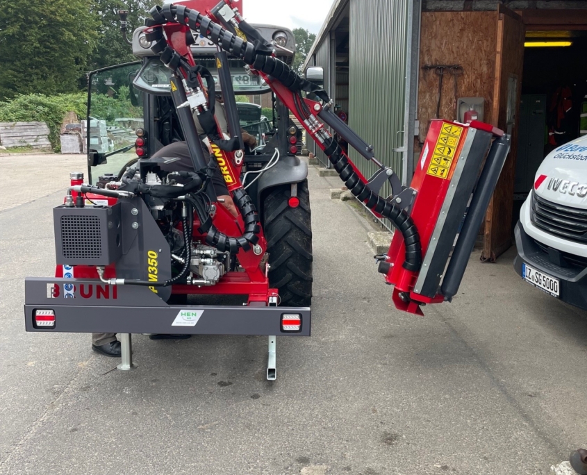 Bruni TPM 350 Auslieferung